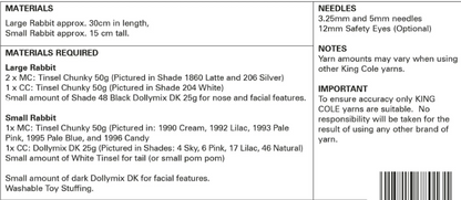 King Cole Pattern 9050