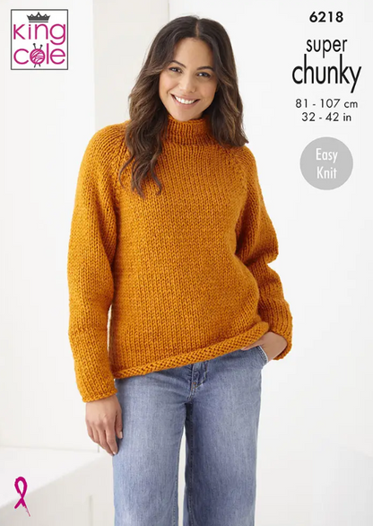 King Cole Pattern 6218