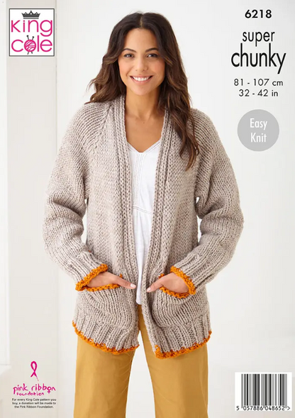 King Cole Pattern 6218