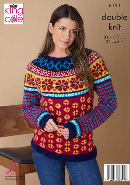 King Cole Pattern 6151