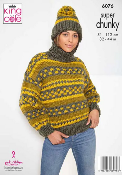 King Cole Pattern 6076