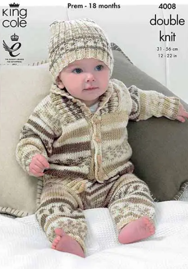 King Cole Pattern 4008