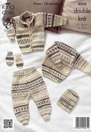 King Cole Pattern 4008