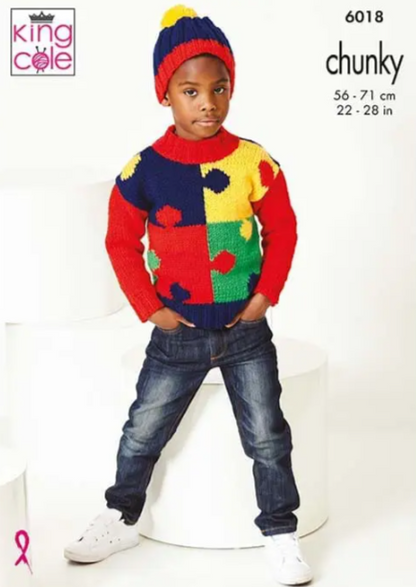 King Cole Pattern 6018