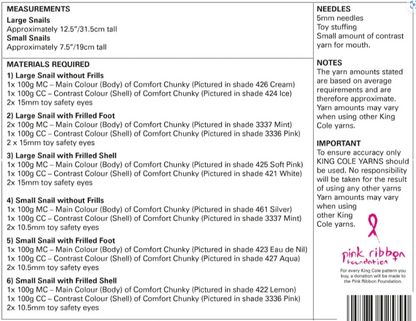 King Cole Pattern 9154