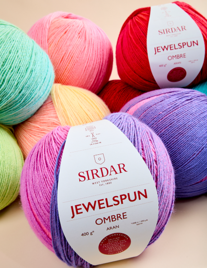 Sirdar Jewelspun Ombre Aran 400g