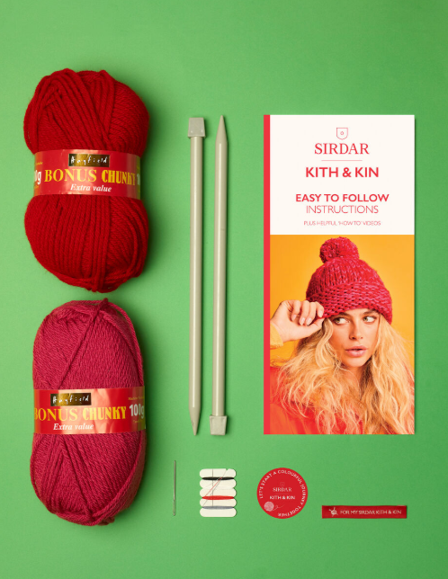 Kith & Kin Giant Hat Knitting Kit