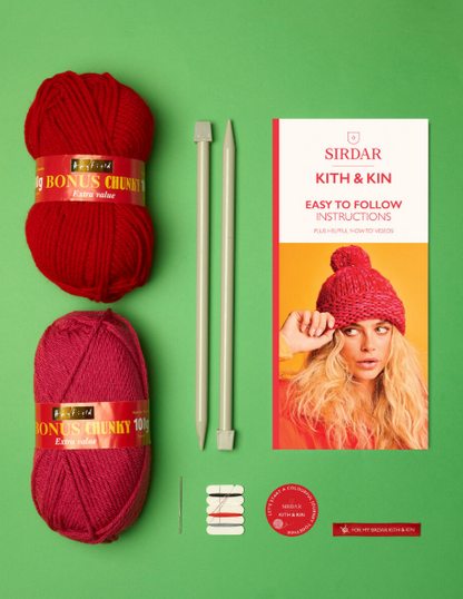 Kith & Kin Giant Hat Knitting Kit