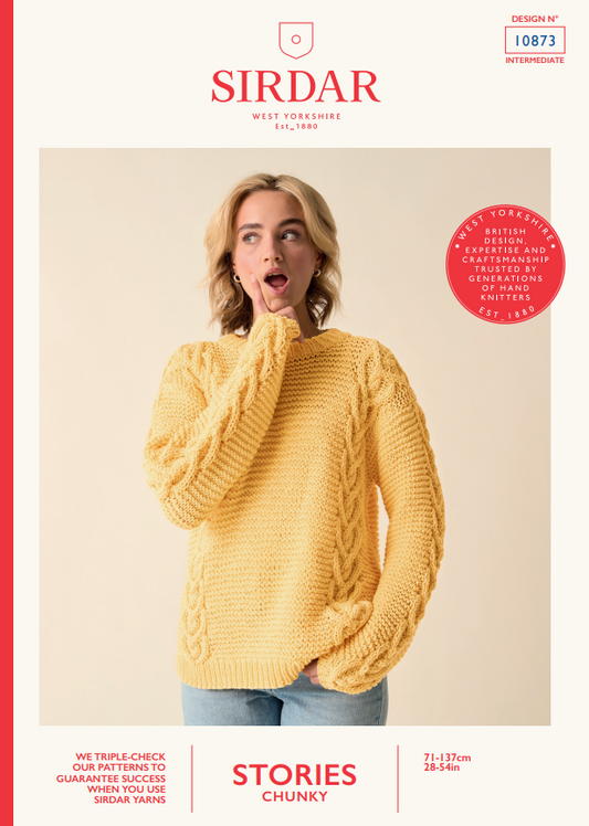 Sirdar Pattern 10873