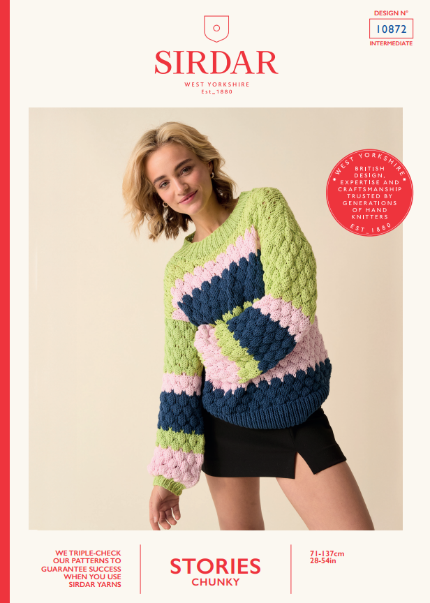 Sirdar Pattern 10872