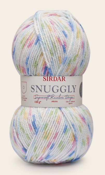 Sirdar Snuggly Supersoft Rainbow Drops Aran