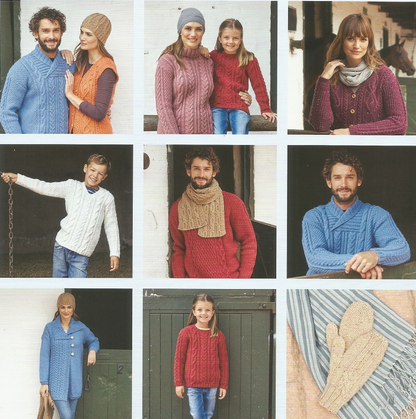 Hayfield Bonus Aran Pattern Book 527