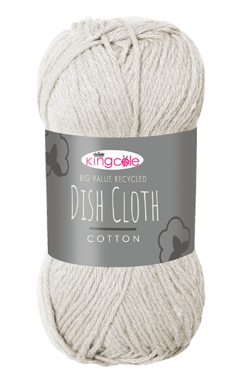 King Cole Big Value Recycled Dishcloth Cotton