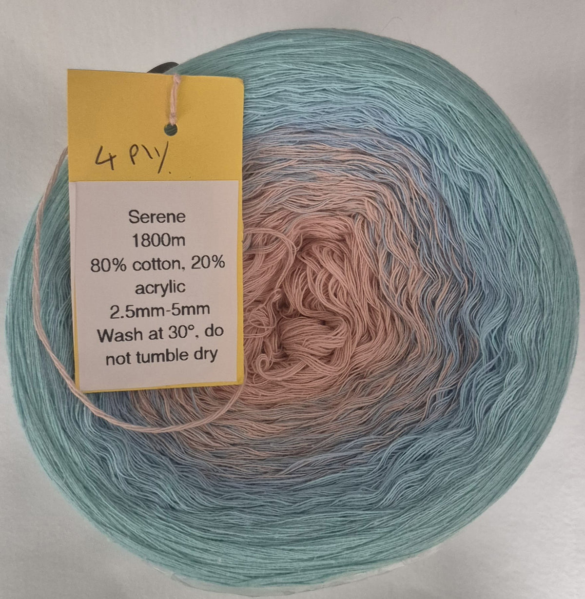 Rainbow Dandelion Crochet 4ply Yarn Cakes