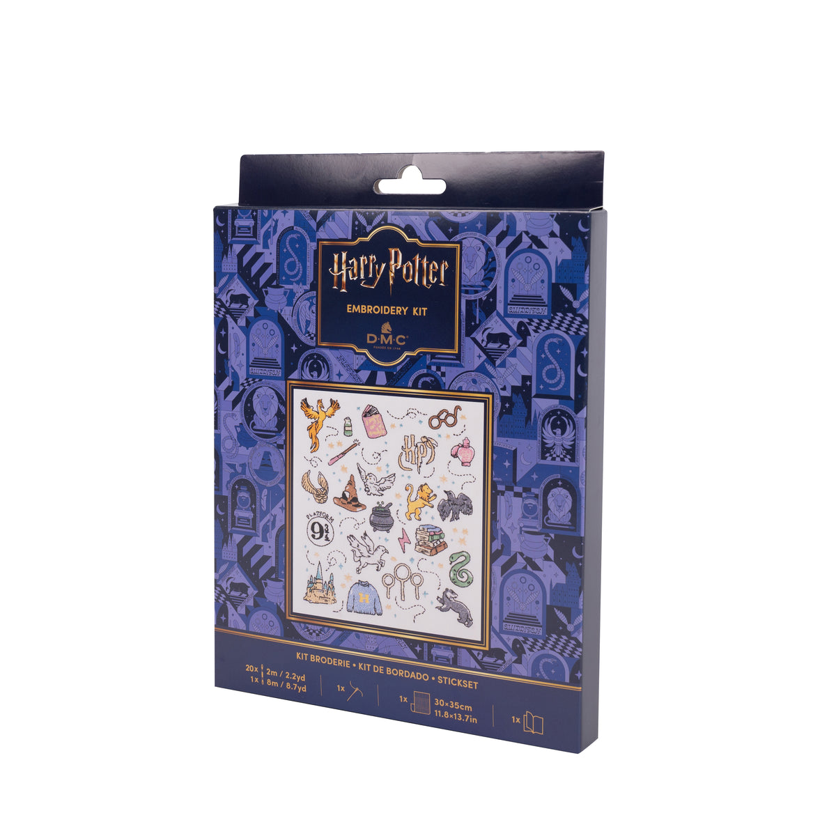 Harry Potter Cross Stitch, Embroidery, Amigurumi and Punch Needle Kits