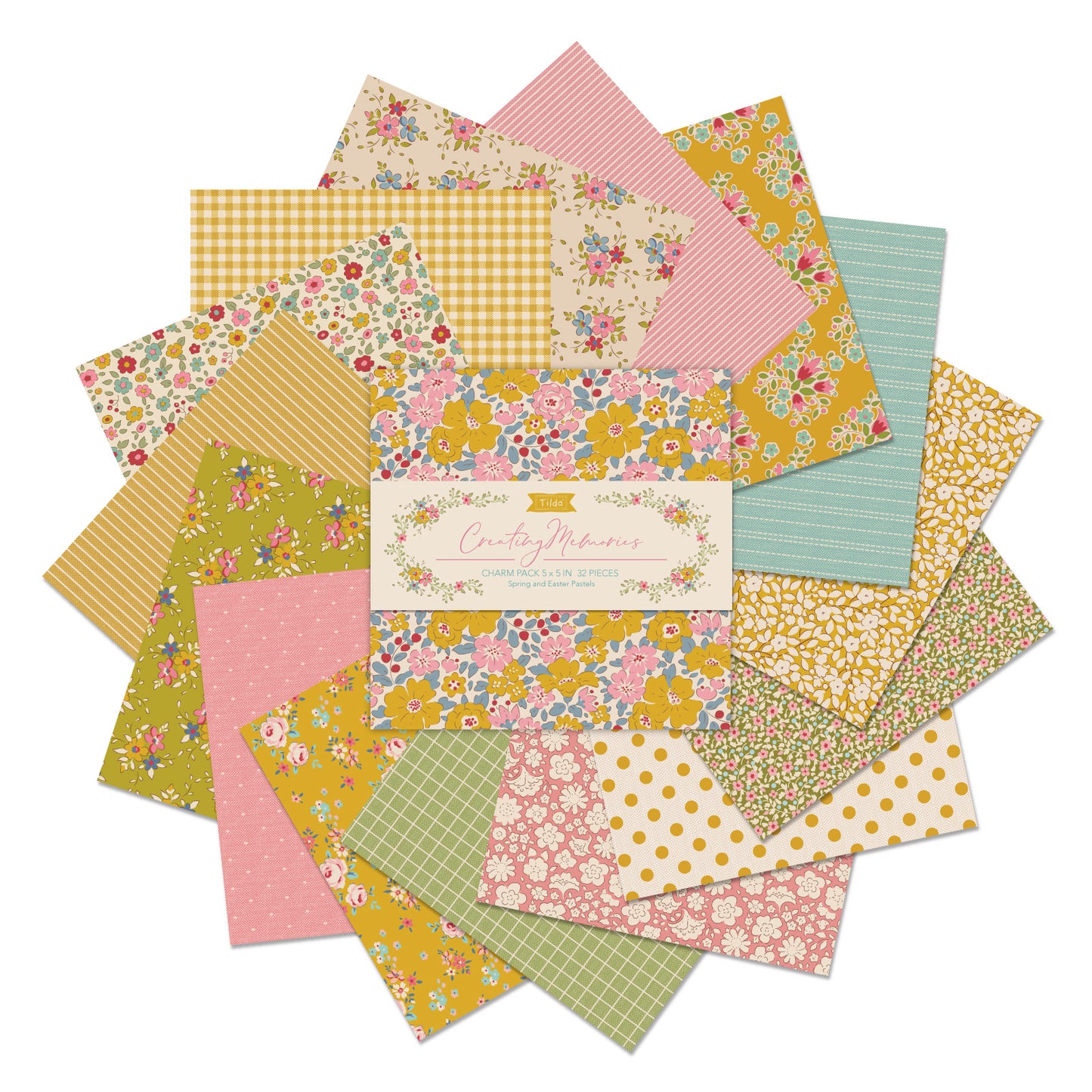 Tilda 100% Cotton Charm Packs