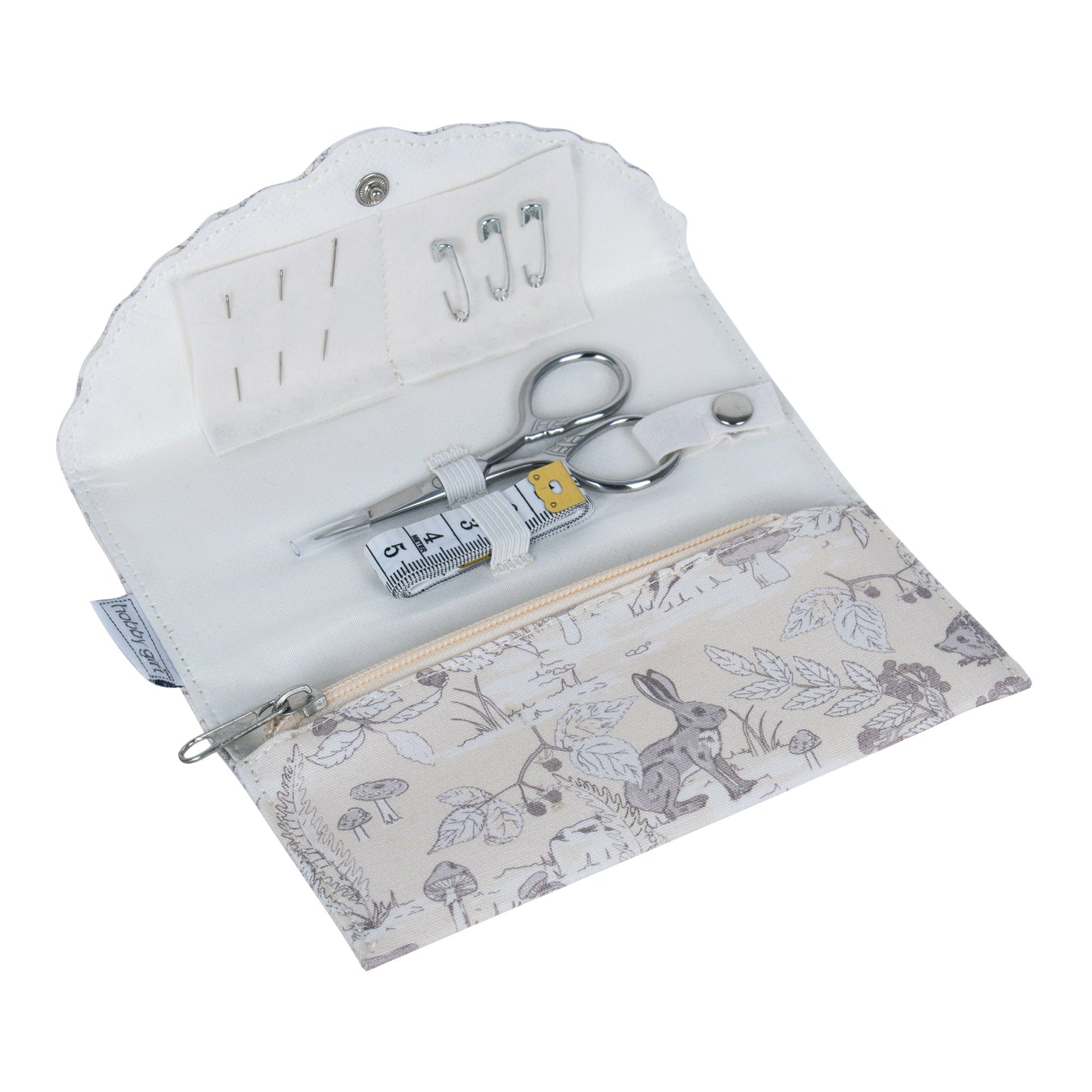 Scalloped edge Fold-Over Sewing Kit