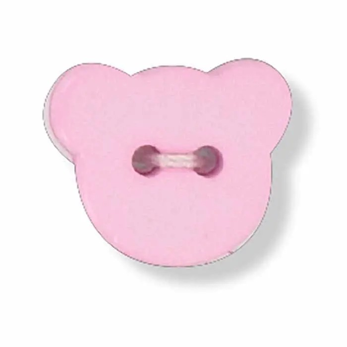 Teddy Bear Button (15mm)