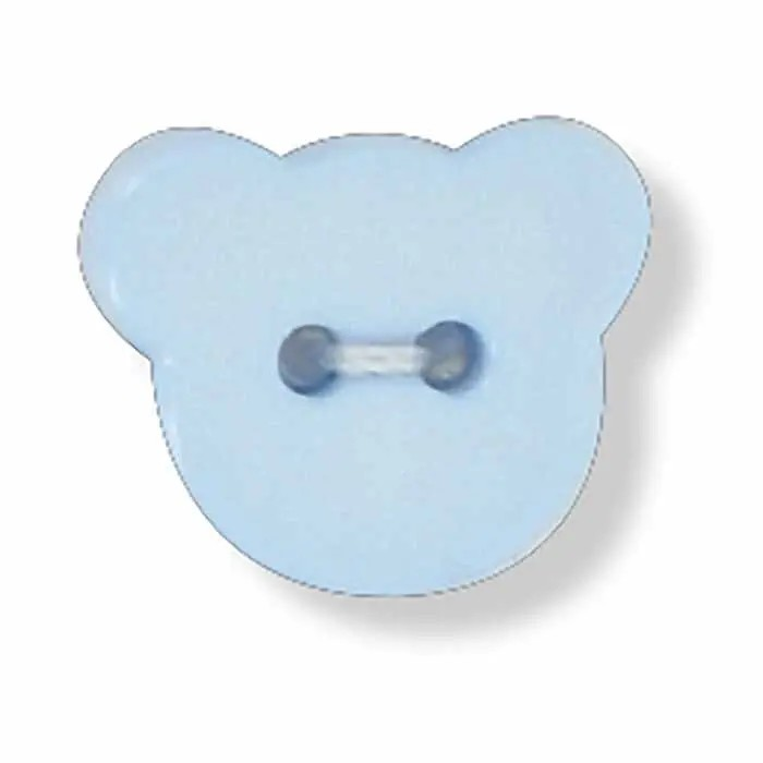Teddy Bear Button (15mm)
