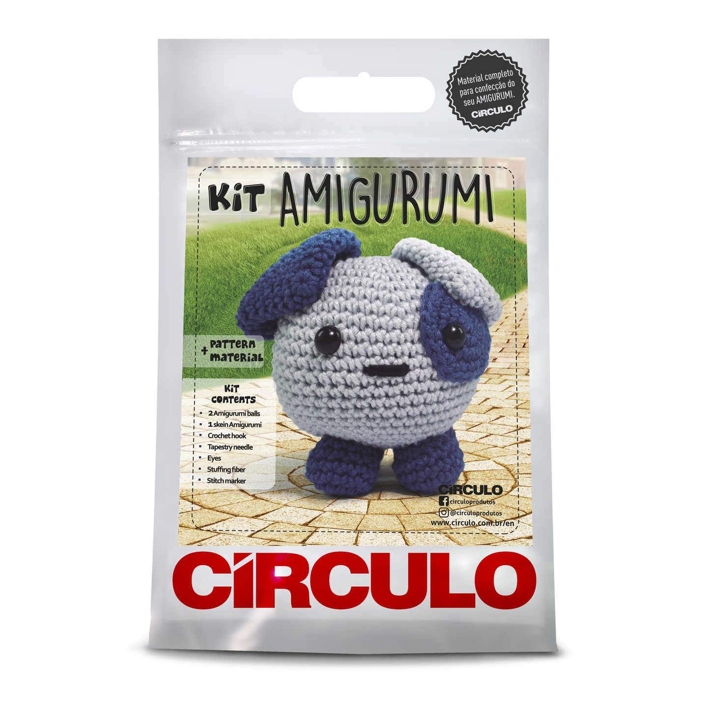 Circulo Dog Amigurumi Kit