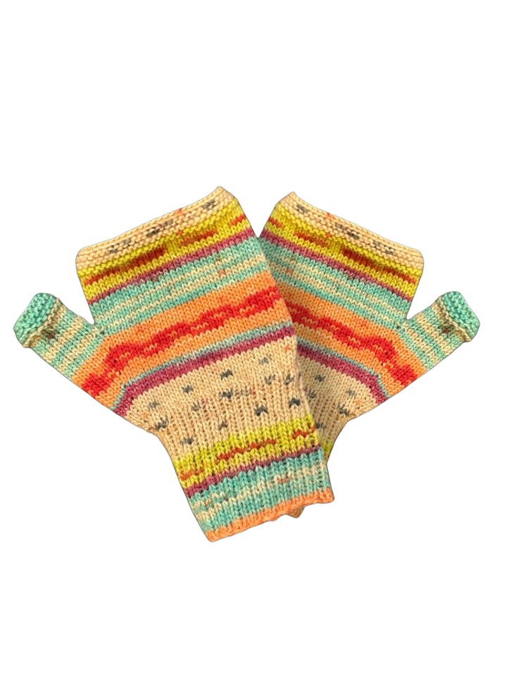 Mittens & Fingerless Gloves Pattern Designed by Sue Morgan