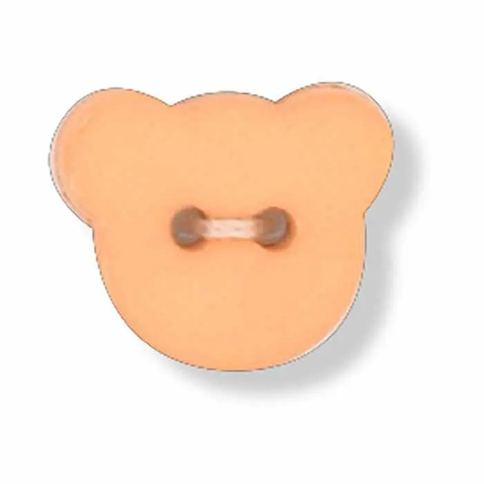 Teddy Bear Button (15mm)