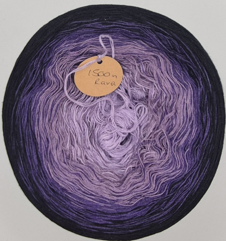 Rainbow Dandelion Crochet 4ply Yarn Cakes - 1500 Metres