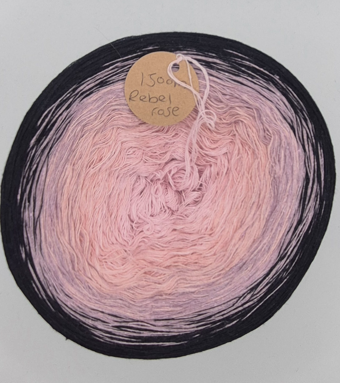 Rainbow Dandelion Crochet 4ply Yarn Cakes - 1500 Metres