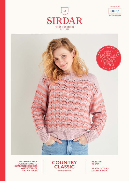 Sirdar Pattern 10196