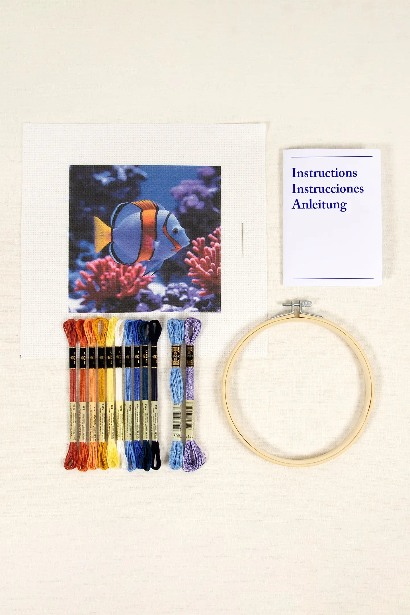 DMC Fish Cross Stitch Kit