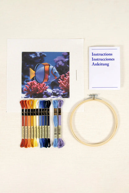 DMC Fish Cross Stitch Kit